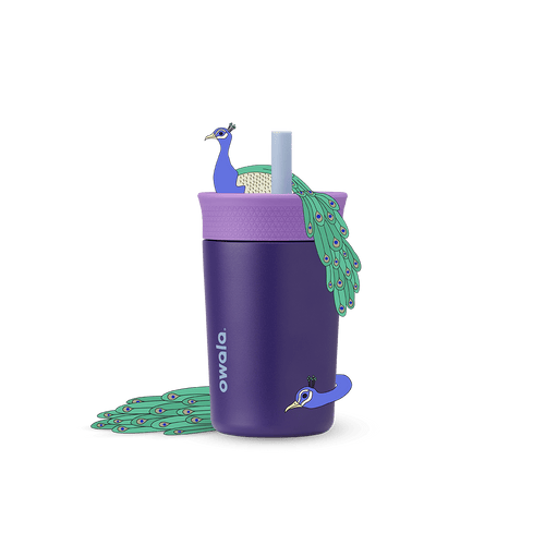Kids' Tumbler 12oz - Spill resistant. Easy to clean. BPA free.