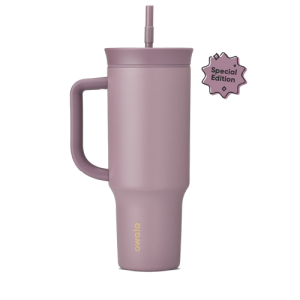 40oz Tumbler 40oz - Splash resistant. Carbonation friendly. 2-in-1 lid.