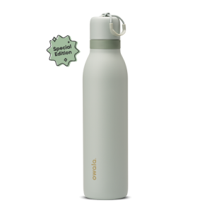 FreeSip Twist 24oz - Carbonation friendly. Leak-proof. Built-in straw.