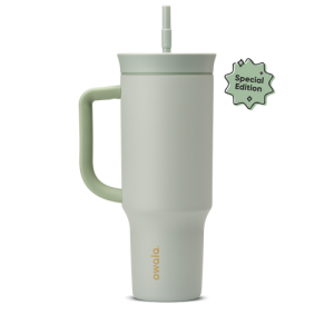 40oz Tumbler 40oz - Splash resistant. Carbonation friendly. 2-in-1 lid.