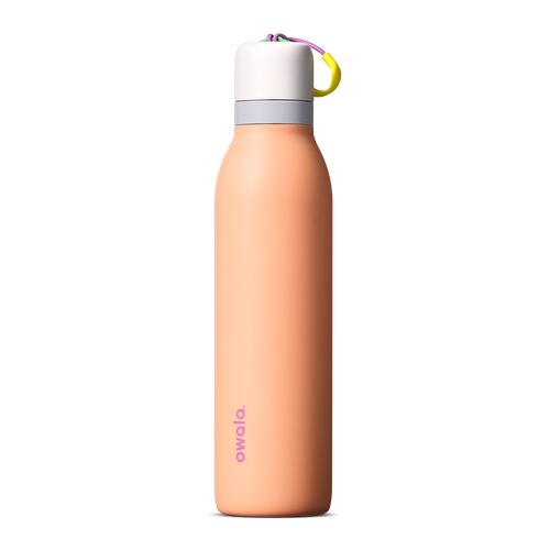 FreeSip Twist 24oz - Carbonation friendly. Leak-proof. Built-in straw.