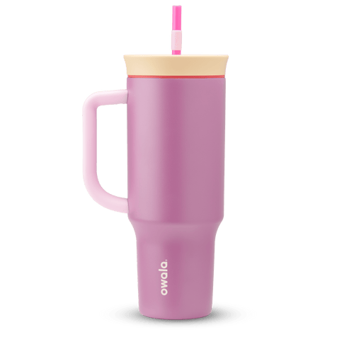 40oz Tumbler 40oz - Splash resistant. Carbonation friendly. 2-in-1 lid.